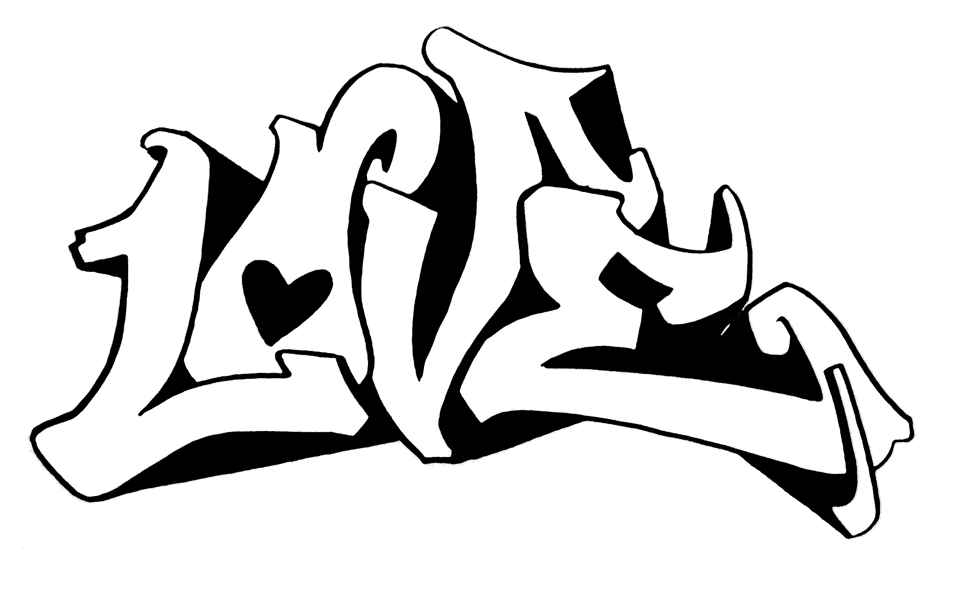 Detail Gambar Graffiti Coloring Nomer 18