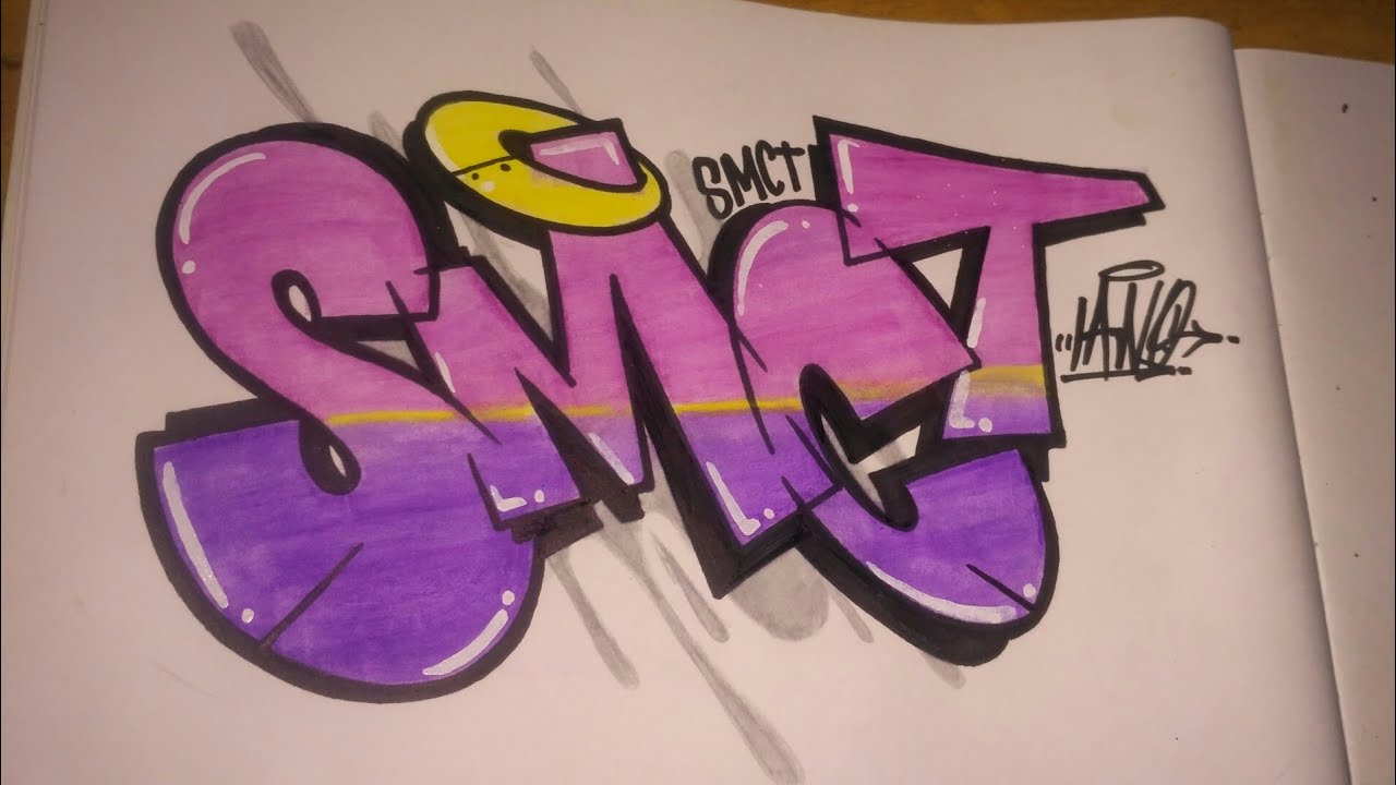 Detail Gambar Graffiti Di Kertas Nomer 38