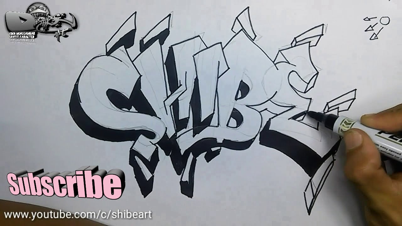 Detail Gambar Graffiti Di Kertas Nomer 40