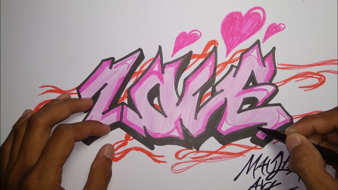 Detail Gambar Graffiti Di Kertas Nomer 43