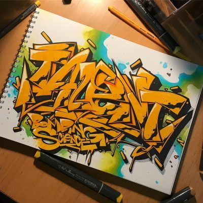 Detail Gambar Graffiti I Love You Di Kertas Nomer 28