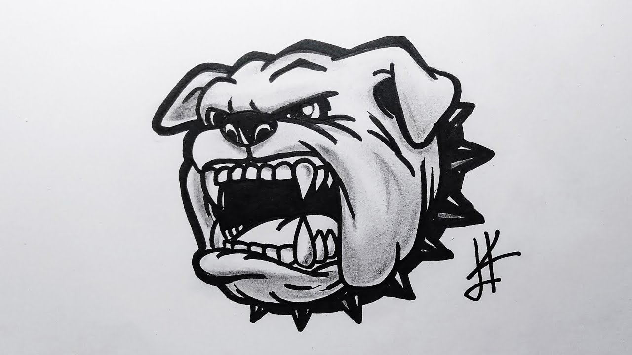 Detail Gambar Graffiti Kepala Anjing Nomer 5