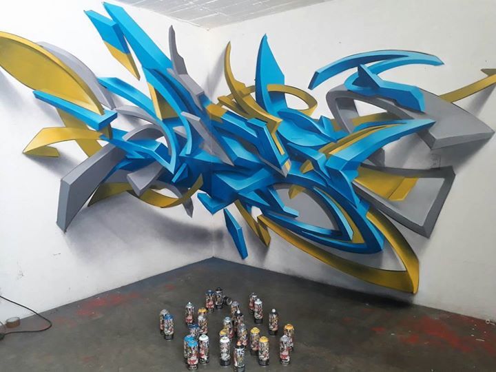 Detail Gambar Graffiti Mesin Nomer 2