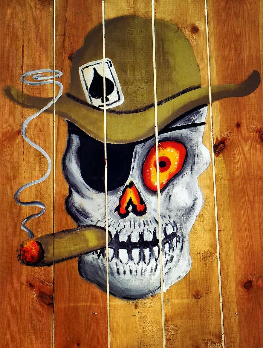 Detail Gambar Graffiti Skull Keren Nomer 42