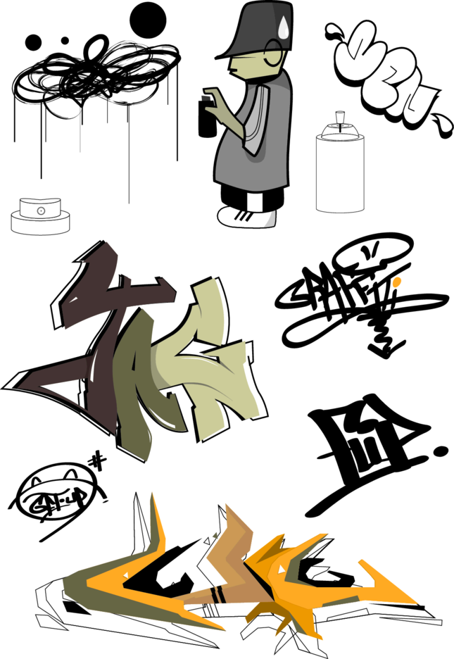 Detail Gambar Graffiti Vector Nomer 24