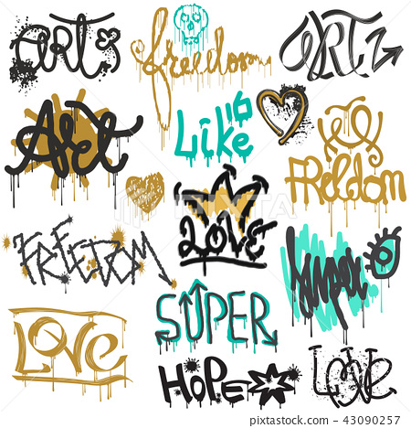 Detail Gambar Graffiti Vector Nomer 29