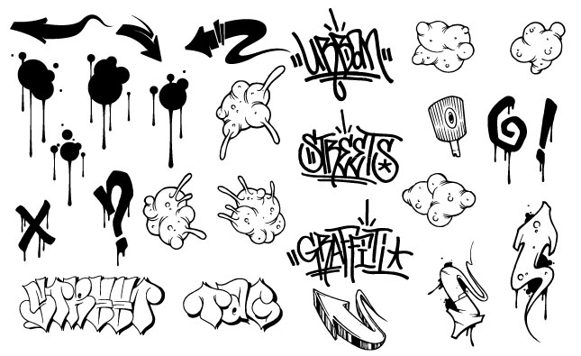 Detail Gambar Graffiti Vector Nomer 5