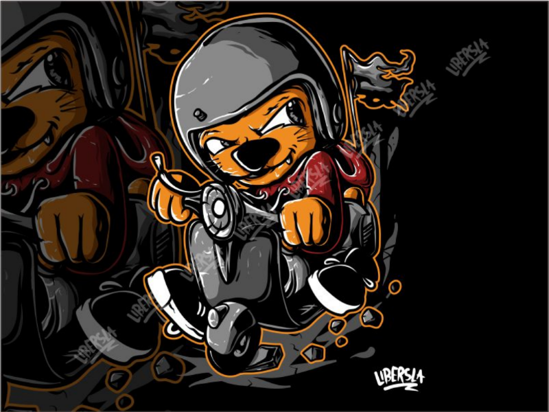 Detail Gambar Graffiti Vespa Karyu Nomer 2