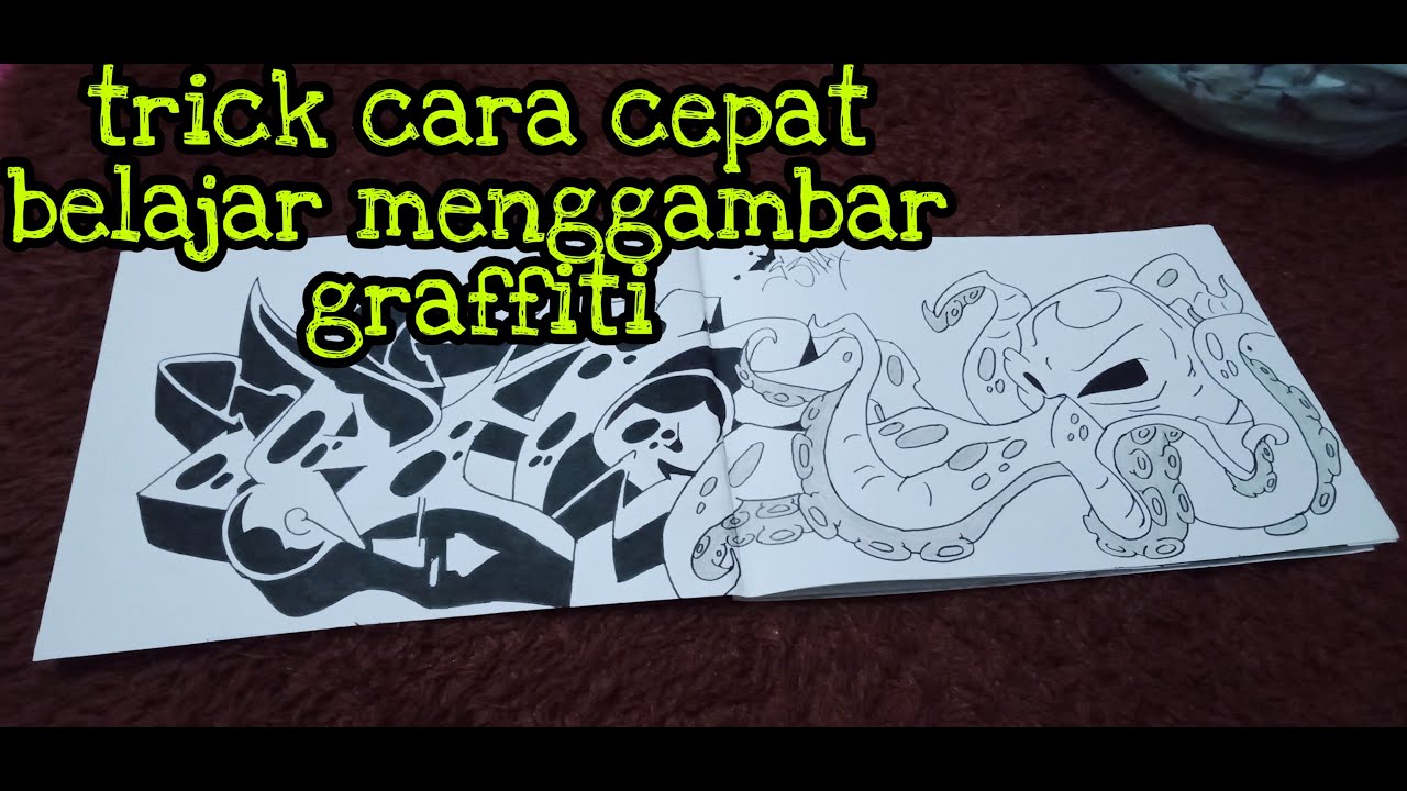 Detail Gambar Graffiti Wizard Di Kertas Nomer 22