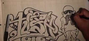 Detail Gambar Graffiti Wizard Memakai Pensil Nomer 4