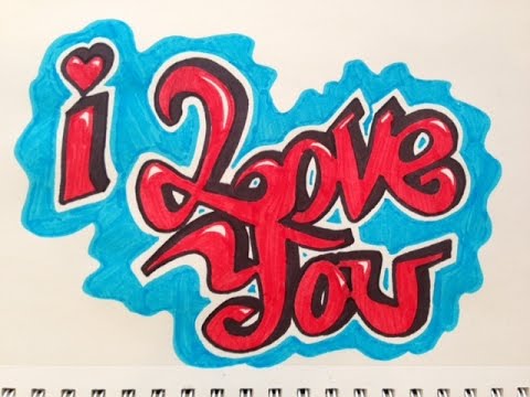 Detail Gambar I Love You Graffiti Nomer 18