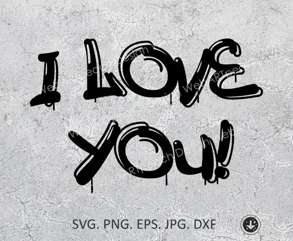 Detail Gambar I Love You Graffiti Nomer 32