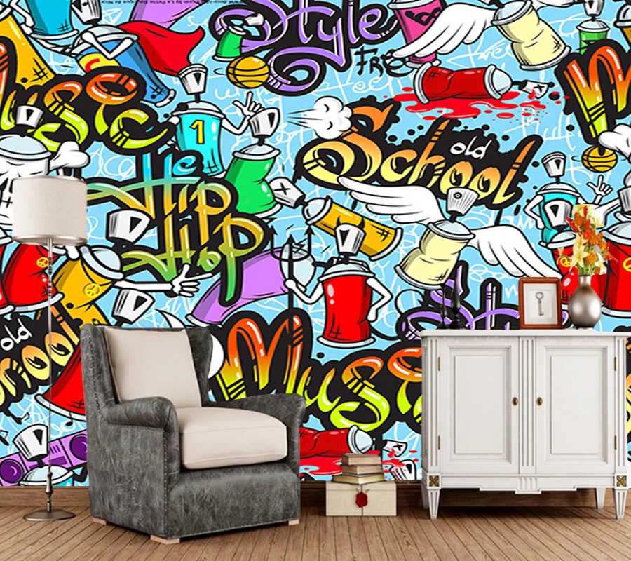 Detail Gambar Kamar Tidur Graffiti Nomer 13