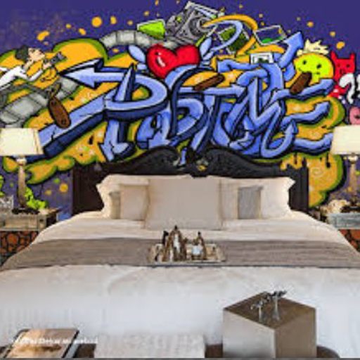 Detail Gambar Kamar Tidur Graffiti Nomer 46