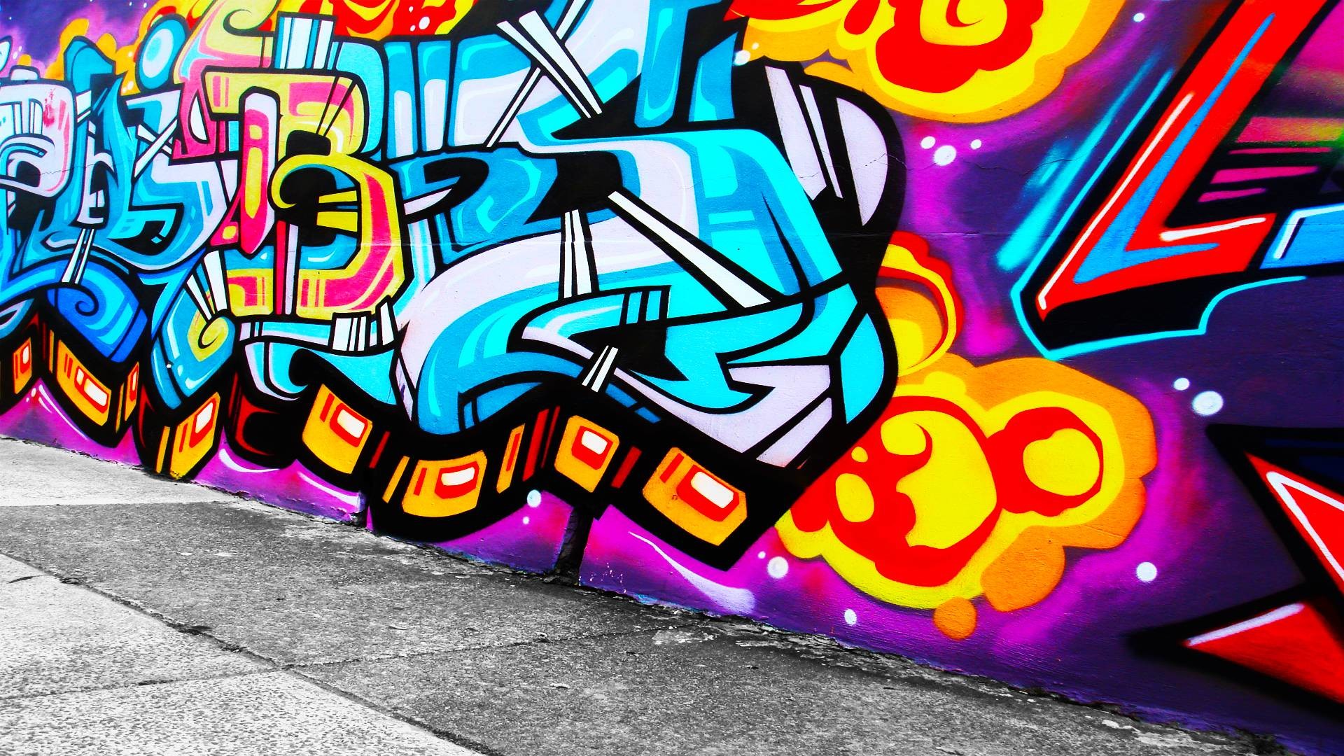 Detail Gambar Karakter Graffiti Keren Kartun Buat Walpaper Nomer 25