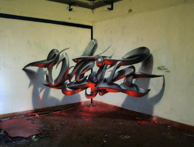 Detail Gambar Keren 3d Graffiti Nomer 38