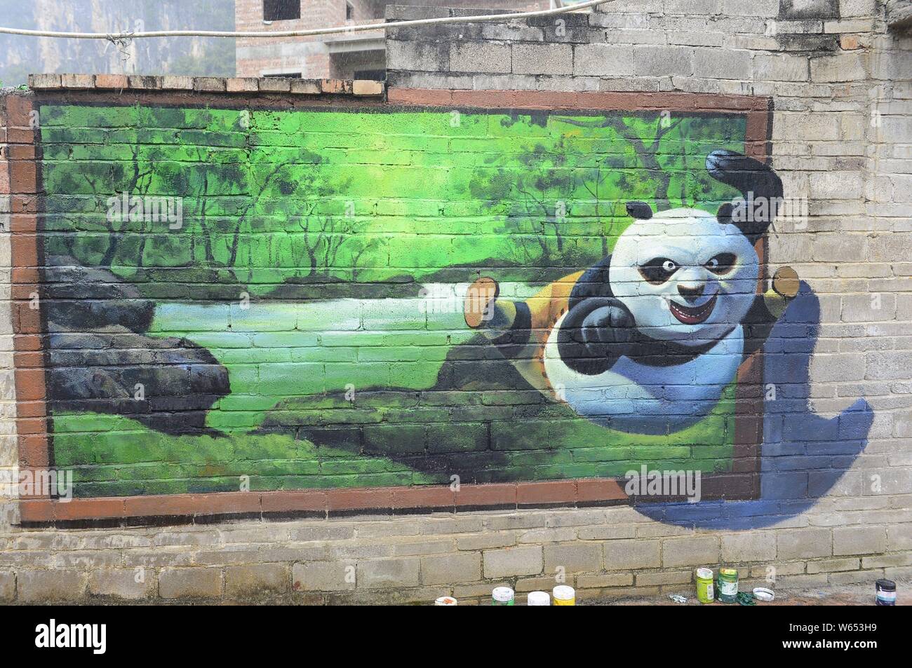 Detail Gambar Kungfu Panda Graffiti Nomer 7