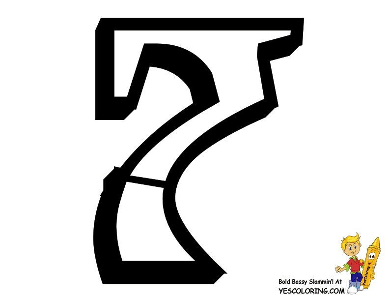 Detail Gambar Logo Graffiti Angka Nomer 15