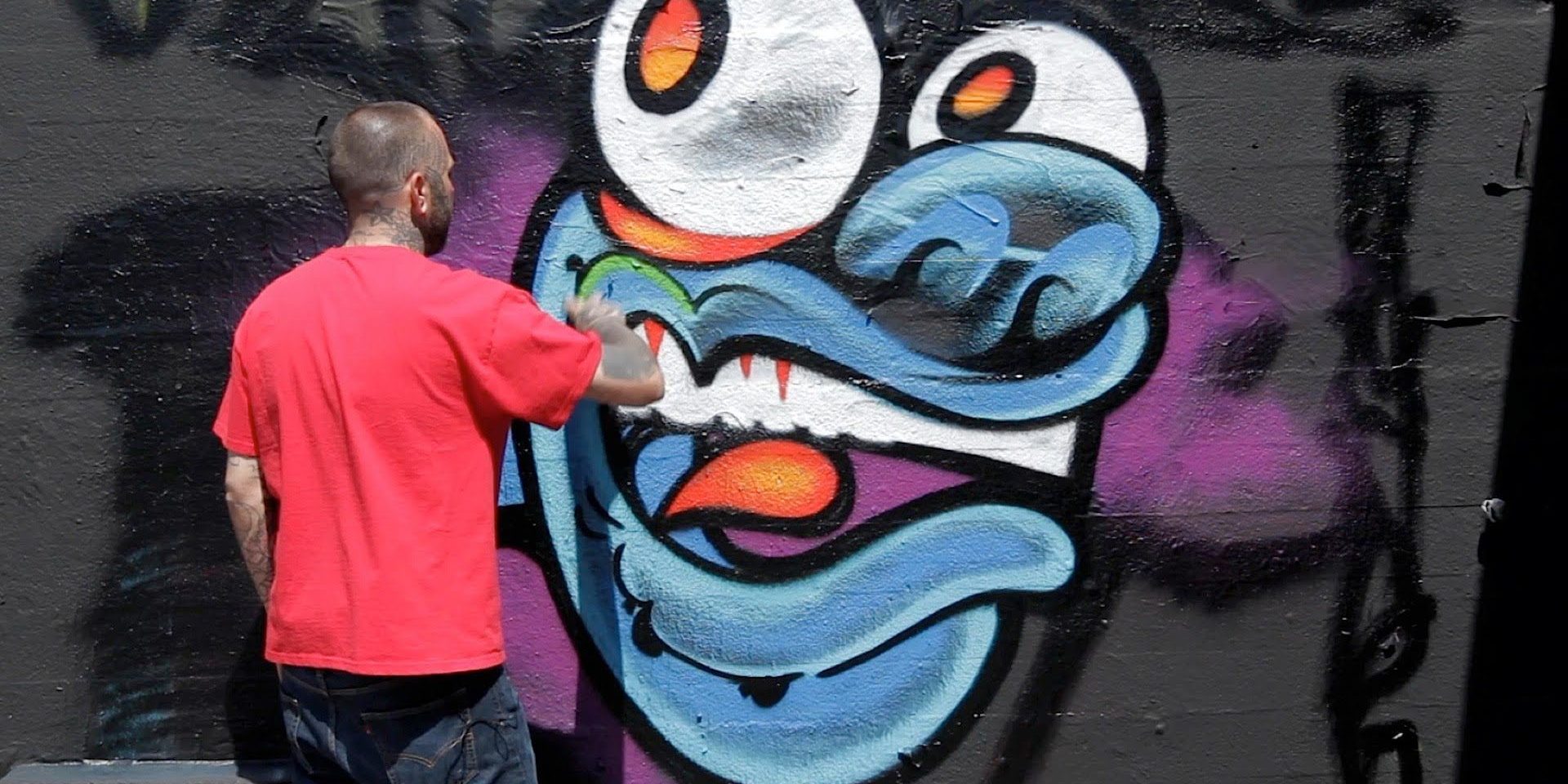 Detail Gambar Monster Graffiti Nomer 40