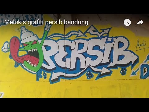 Detail Gambar Persib Graffiti Keren Nomer 10