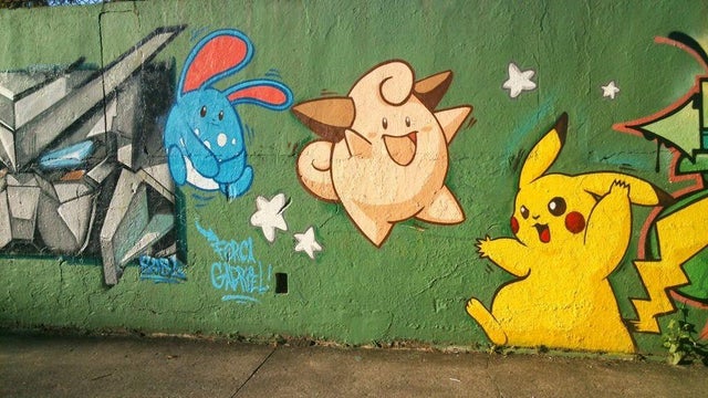 Detail Gambar Pikachu Graffiti Nomer 41