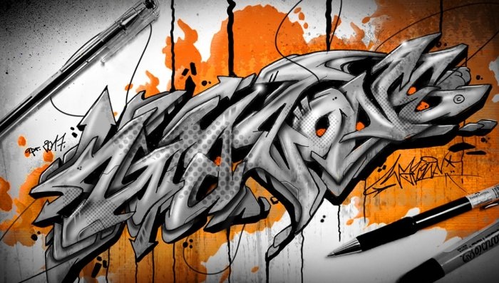 Detail Gambar Pilox Graffiti 3d Nomer 28