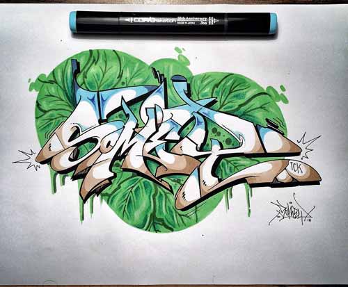 Detail Gambar Pilox Graffiti 3d Nomer 45