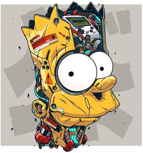 Detail Gambar Simpson Graffiti Nomer 16