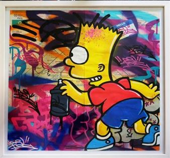 Detail Gambar Simpson Graffiti Nomer 19