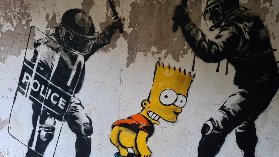 Detail Gambar Simpson Graffiti Nomer 4