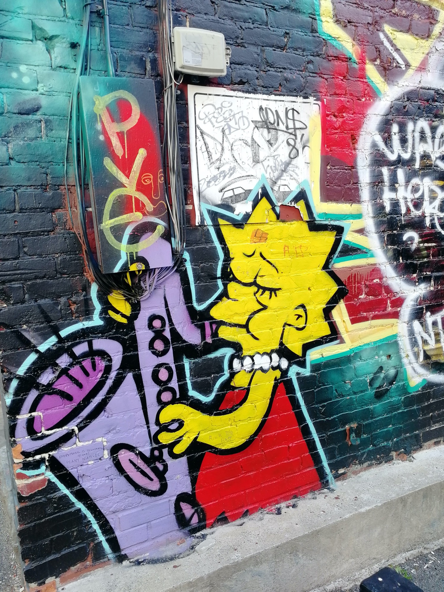 Detail Gambar Simpson Graffiti Nomer 46