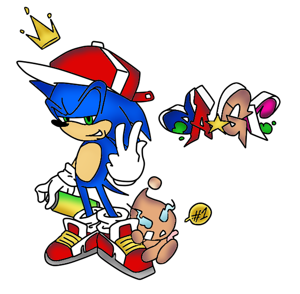 Detail Gambar Sonic Graffiti Nomer 7