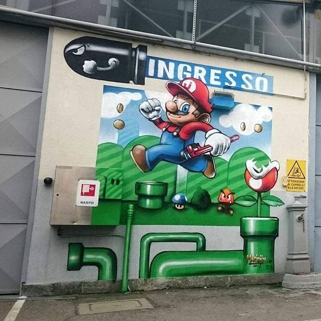 Detail Gambar Super Mario Graffiti Nomer 11