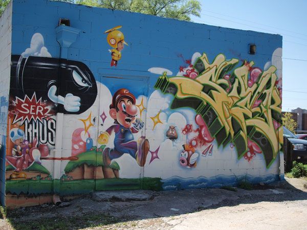 Detail Gambar Super Mario Graffiti Nomer 7