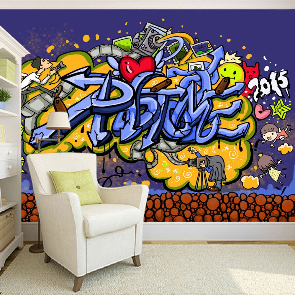 Detail Gambar Tembok Kamar Tidur Graffiti Nomer 35