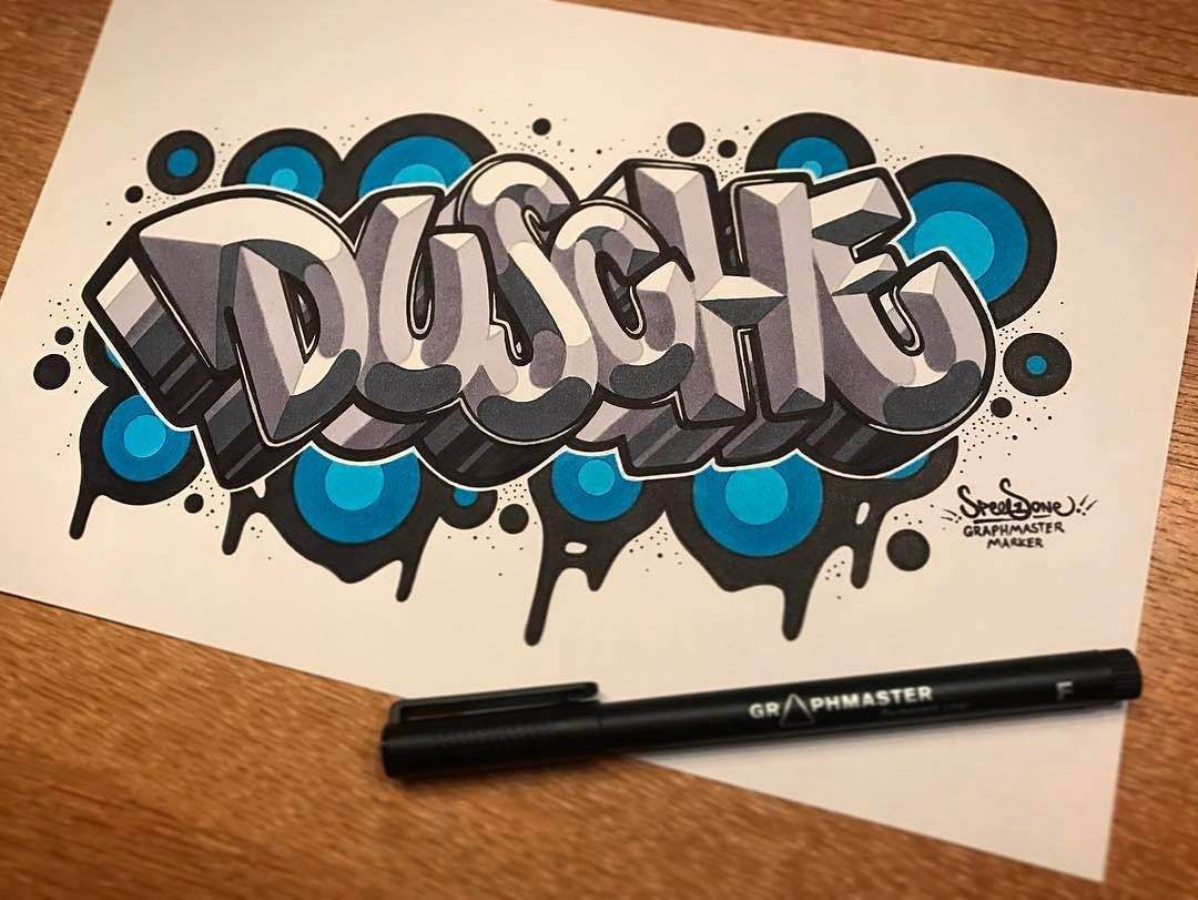 Detail Gambar Tulisan Graffiti Di Kertas Nomer 45