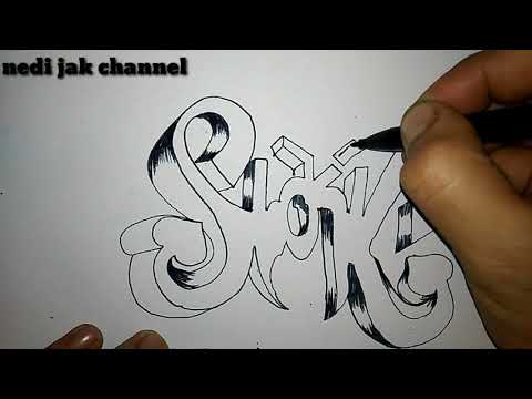 Detail Gambar Tulisan Graffiti Slank Di Kertas Nomer 14