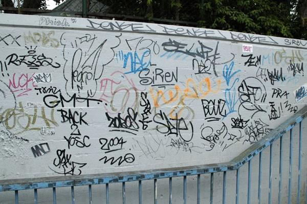 Detail Gambar Tulisan Graffiti Slank Di Kertas Nomer 16