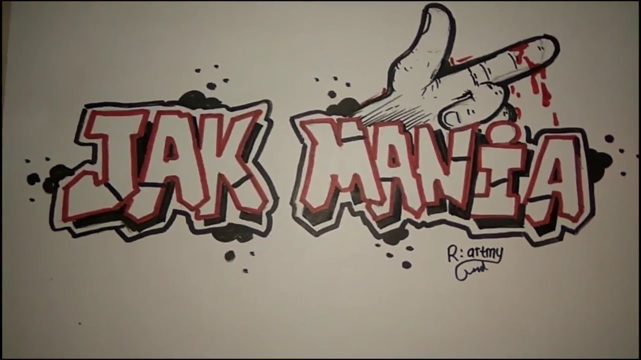 Detail Gambar Tulisan The Jak Graffiti Nomer 3