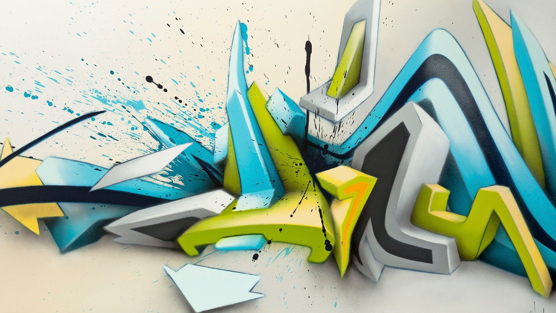 Detail Gambar Wallpaper Graffiti 3d Nomer 45