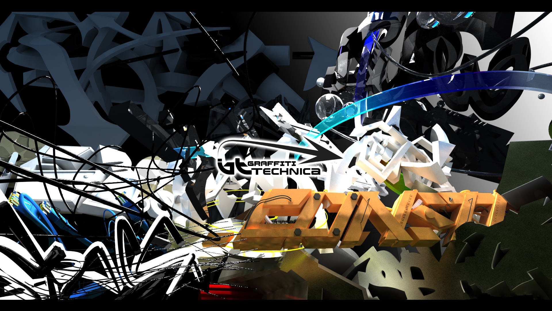 Detail Gambar Wallpaper Graffiti Keren 3d Nomer 4