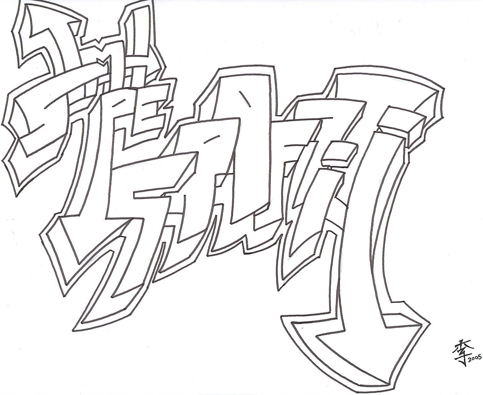 Detail Gambar Wizard Graffiti Simple Nomer 31