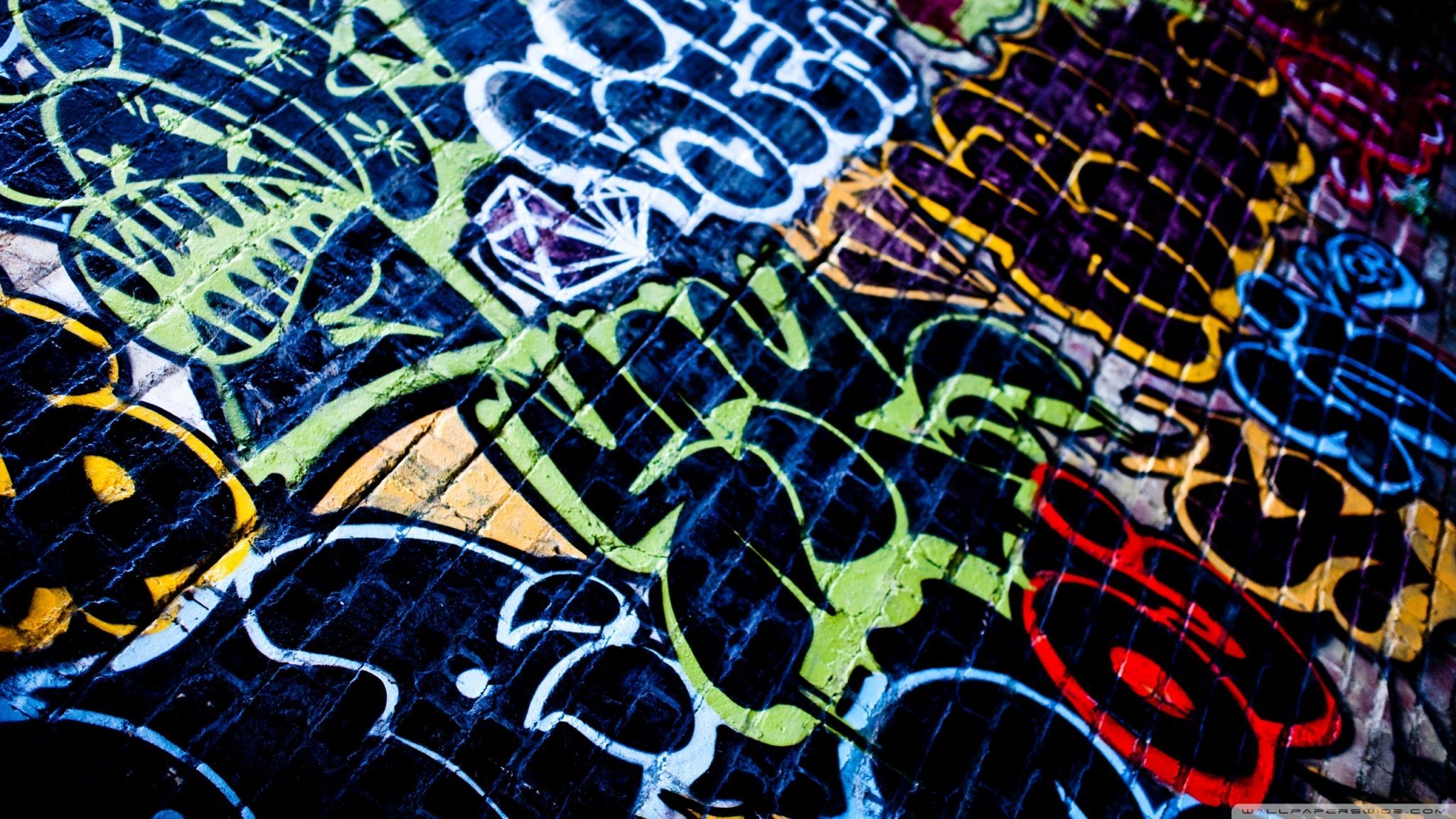 Detail Gaming Graffiti Wallpaper 2048x1152 Nomer 9
