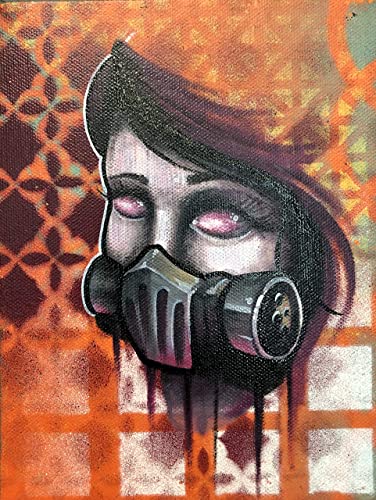 Detail Gas Mask Graffiti Nomer 14