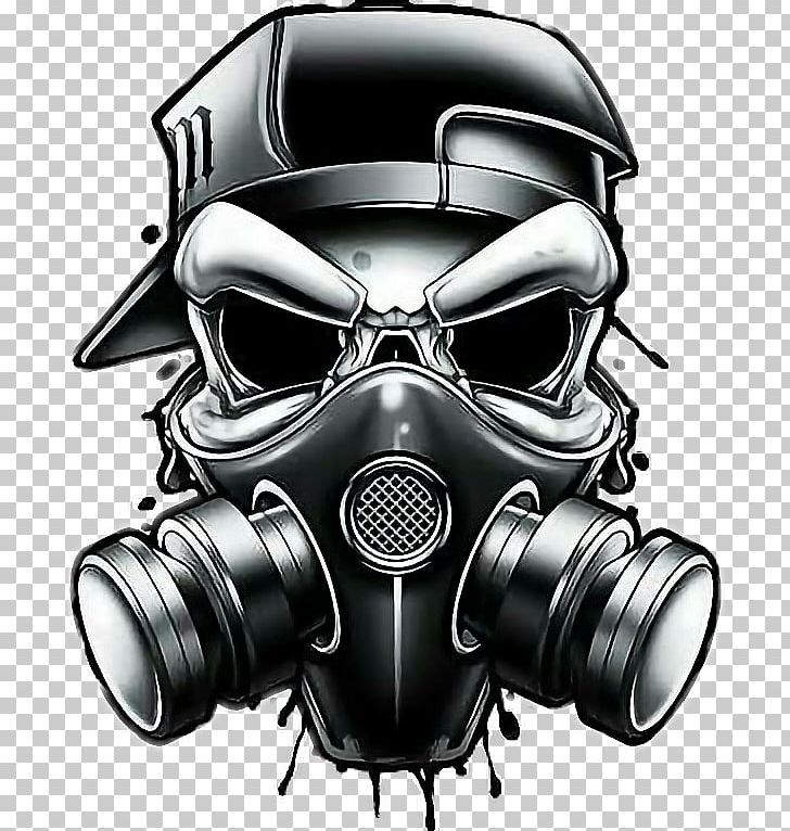 Detail Gas Mask Graffiti Nomer 23