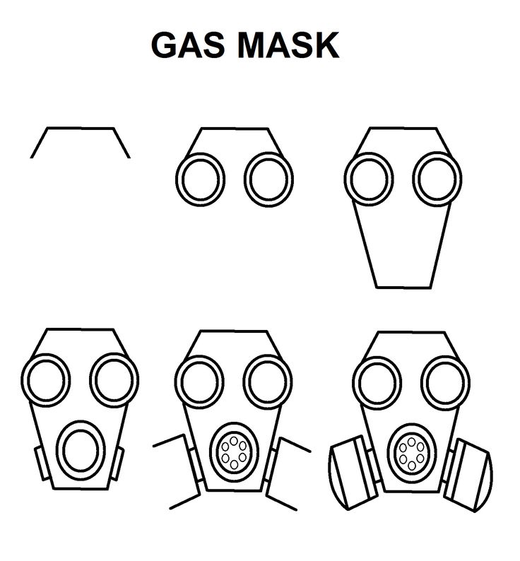Detail Gas Mask Graffiti Nomer 47