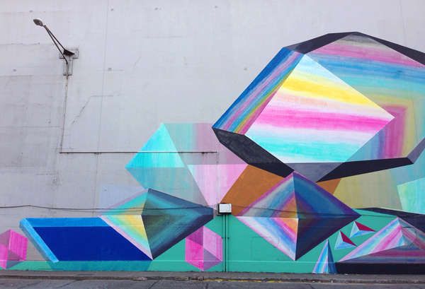 Detail Geometrical Graffiti Nomer 26