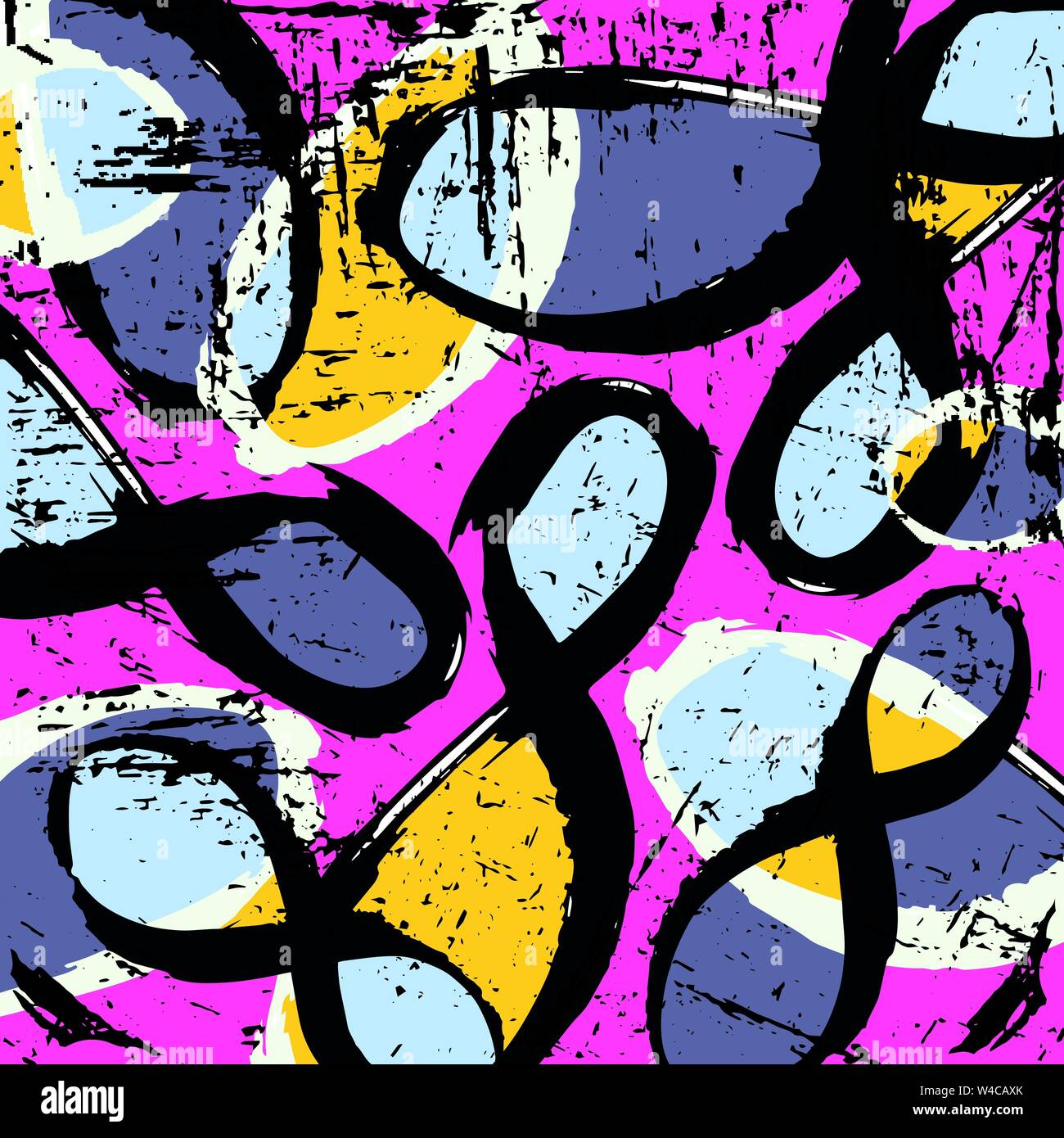 Detail Geometrical Graffiti Nomer 27