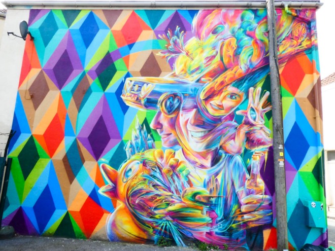 Detail Geometrical Graffiti Nomer 41
