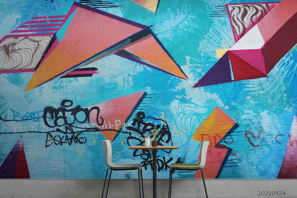 Detail Geometrical Graffiti Nomer 44